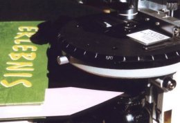 Handling the darkfield wedge